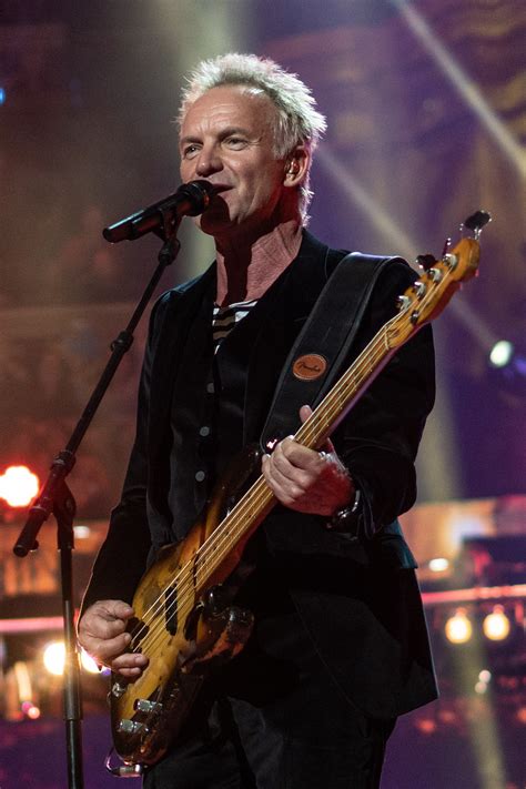 Musician sting - Sting says musicians face "a battle" to defend their work against the rise of songs written by artificial intelligence. "The building blocks of music belong to us, to human beings," he told the BBC.
